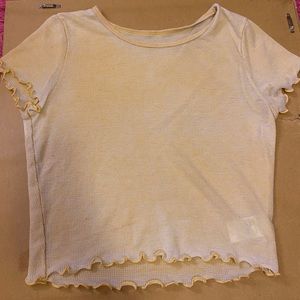 American Eagle Cropped top , Yellow. SIZE:SMALL